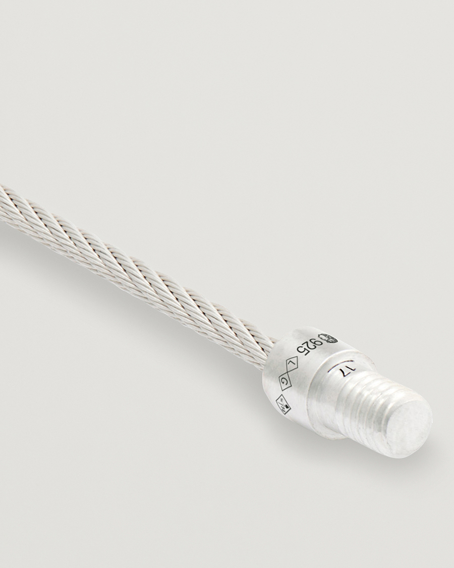 Hombres | Joyas | LE GRAMME | Cable Bracelet Brushed Sterling Silver 9g