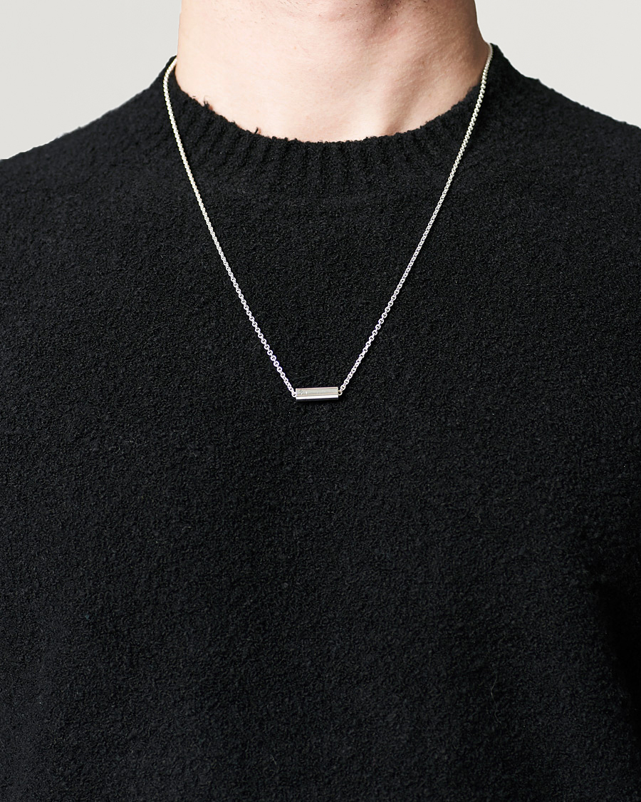 Hombres | Departamentos | LE GRAMME | Chain Cable Necklace Sterling Silver 13g