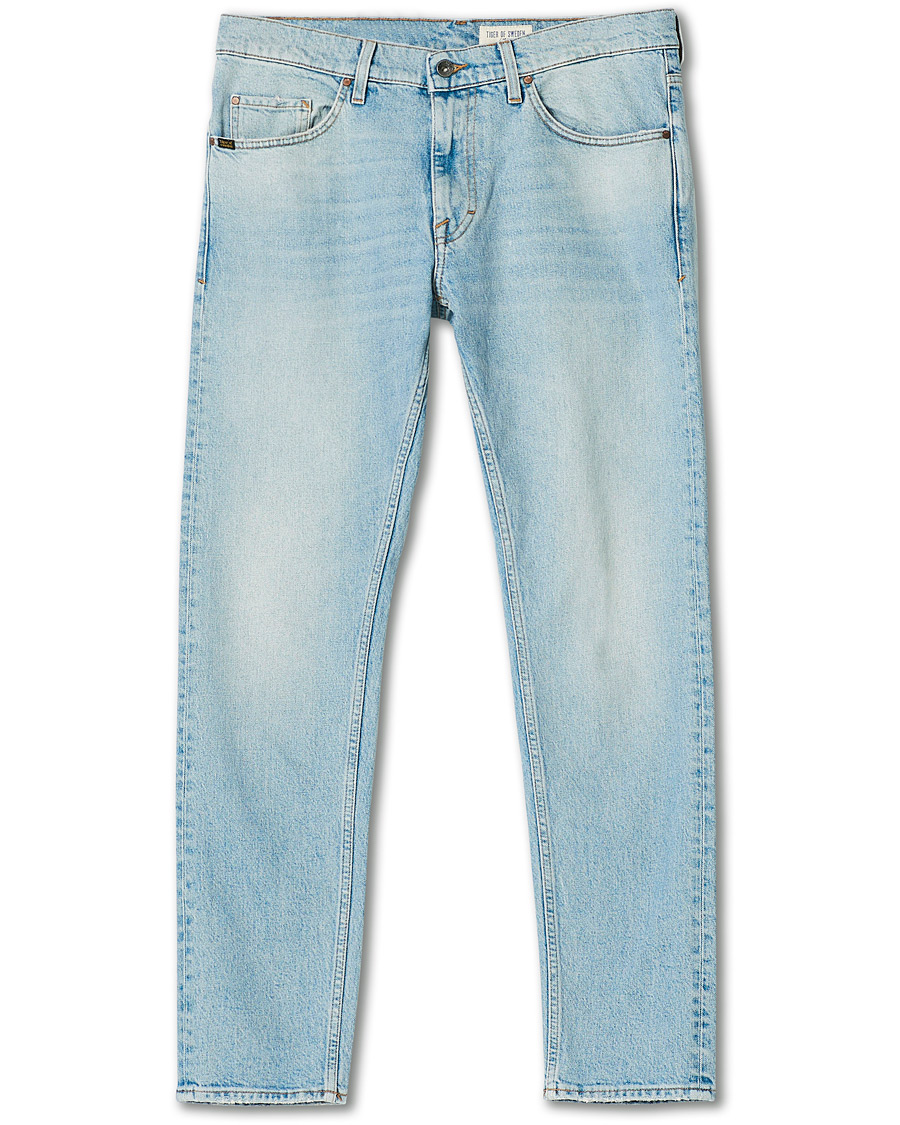 Hombres | Vaqueros | Tiger of Sweden Jeans | Pistolero Comfort Stretch Craze Jeans Light Blue