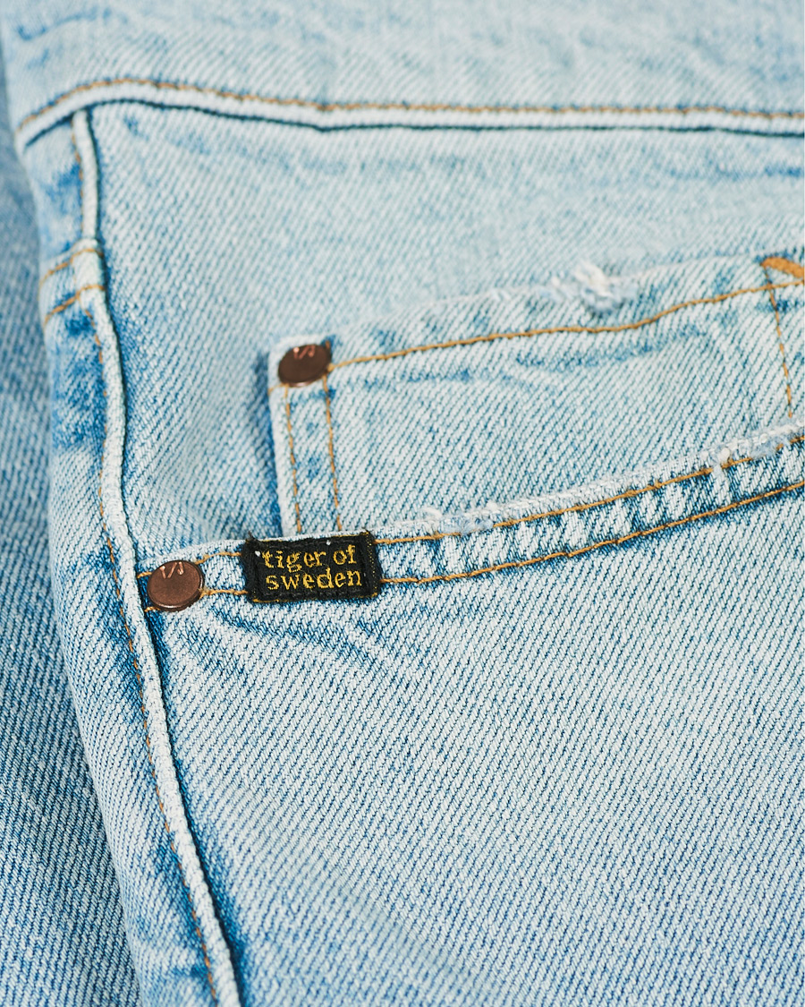 Hombres | Vaqueros | Tiger of Sweden Jeans | Pistolero Comfort Stretch Craze Jeans Light Blue