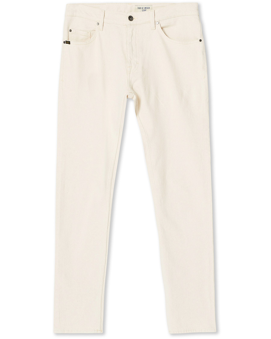 Hombres | Vaqueros | Tiger of Sweden Jeans | Pistolero Comfort Stretch Discovery Jeans Ecru