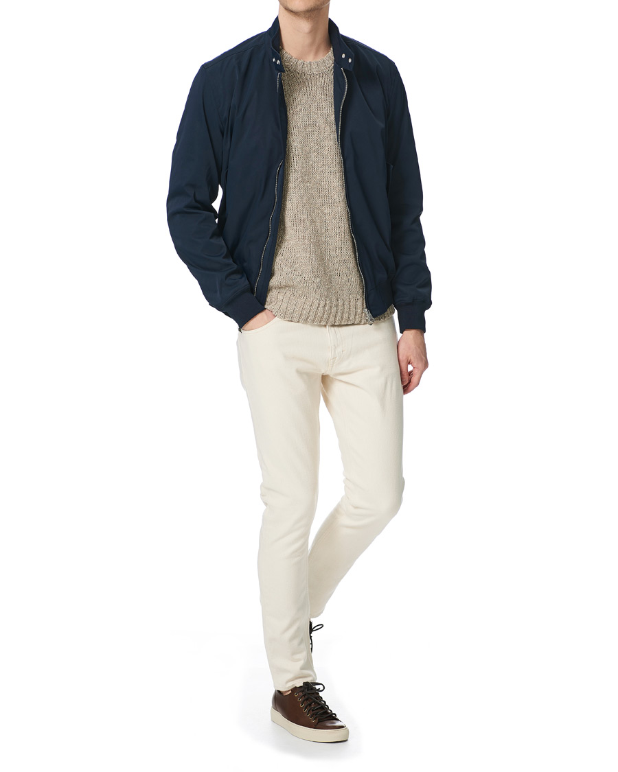 Hombres | Vaqueros | Tiger of Sweden Jeans | Pistolero Comfort Stretch Discovery Jeans Ecru