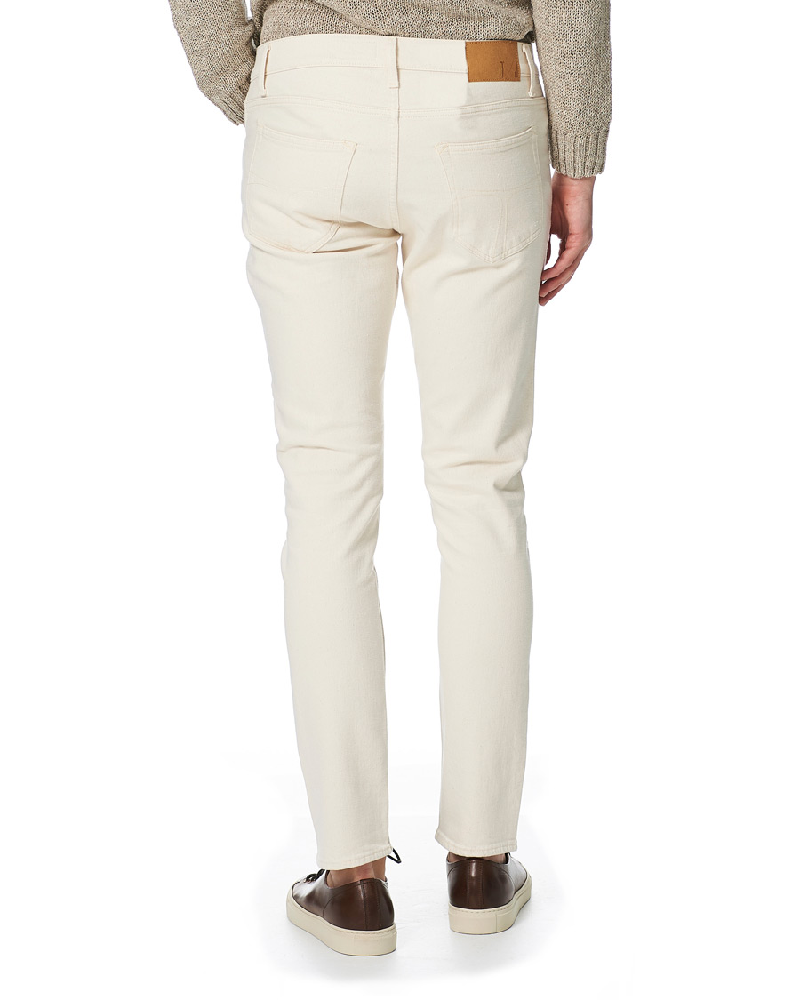 Hombres | Vaqueros | Tiger of Sweden Jeans | Pistolero Comfort Stretch Discovery Jeans Ecru