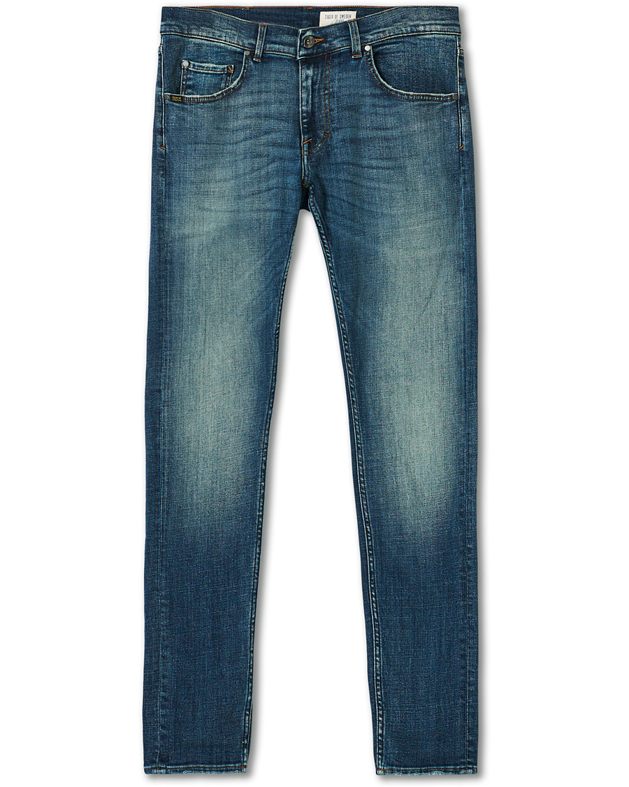 Hombres | Vaqueros | Tiger of Sweden Jeans | Slim Super Stretch Ideal Jeans Medium Blue