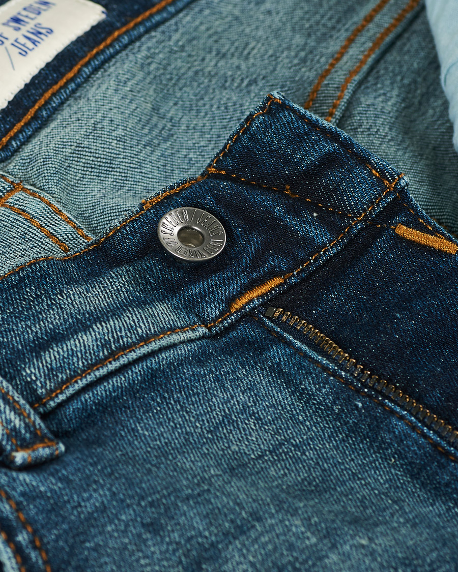 Hombres | Vaqueros | Tiger of Sweden Jeans | Slim Super Stretch Ideal Jeans Medium Blue