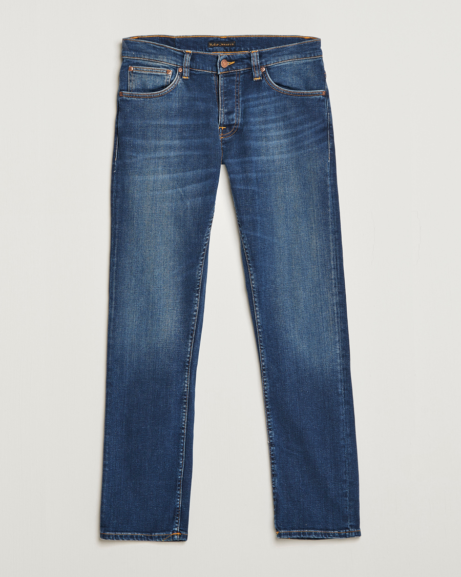 Hombres | Pantalones | Nudie Jeans | Grim Tim Jeans Indigo Myth