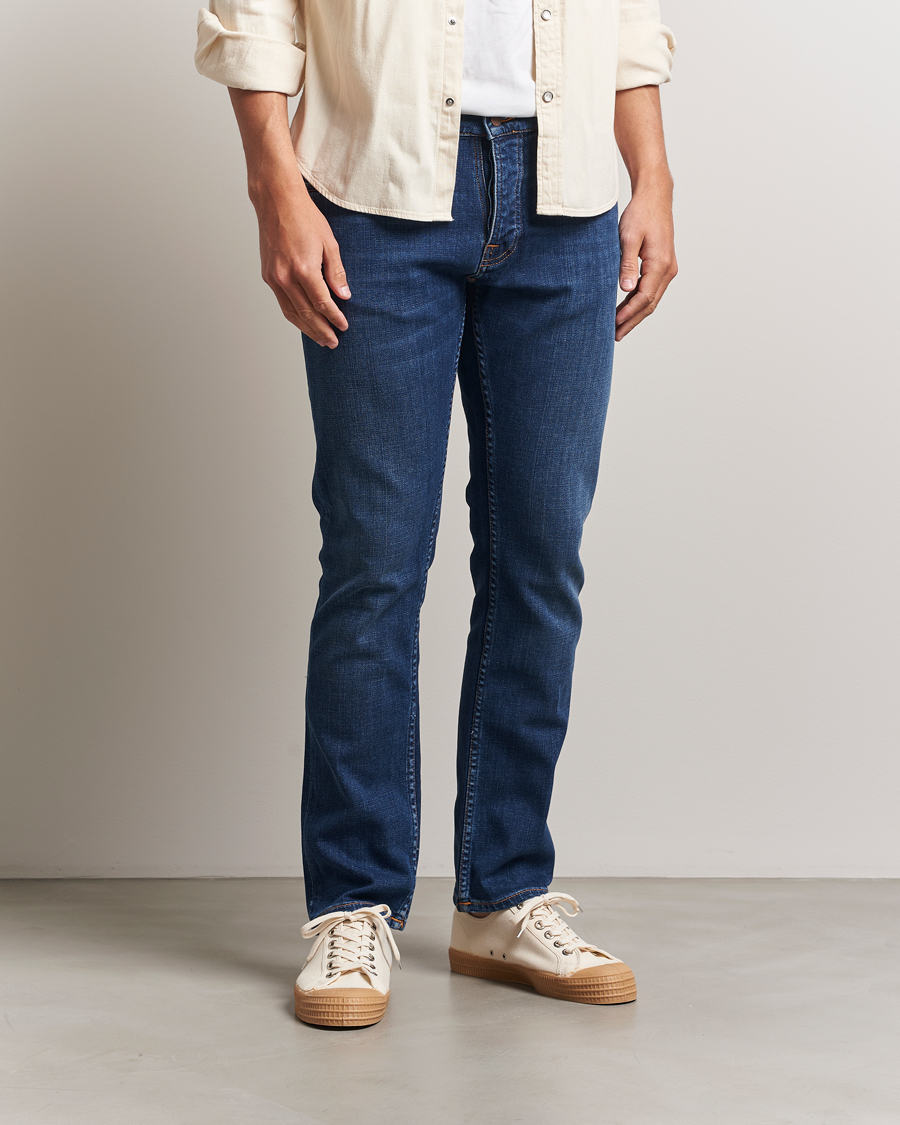 Hombres | Pantalones | Nudie Jeans | Grim Tim Jeans Indigo Myth