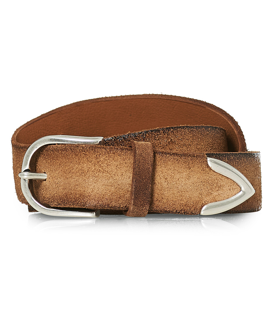 Hombres | Orciani Handmade Suede Belt 3 cm Sabbia | Orciani | Handmade Suede Belt 3 cm Sabbia