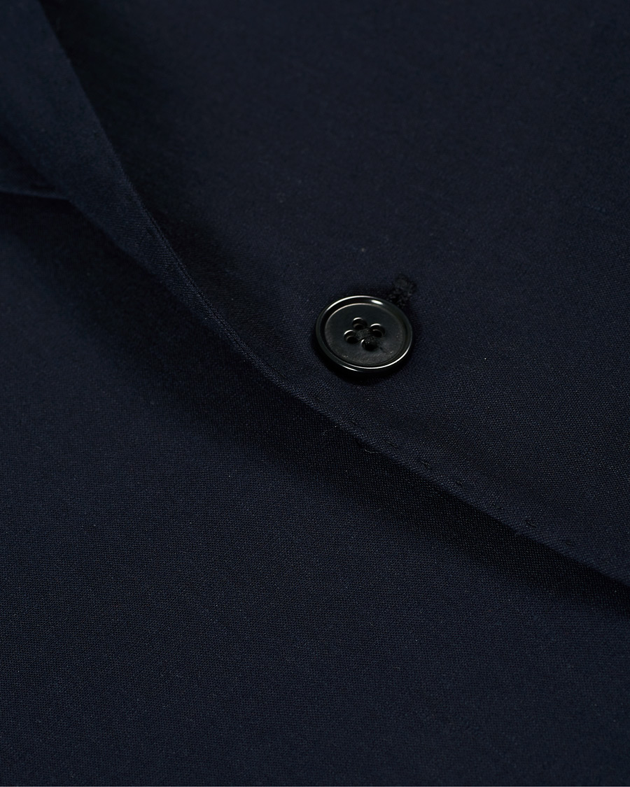 Hombres | Blazers | Emporio Armani | Slim Fit Techno Linen Stretch Blazer Navy