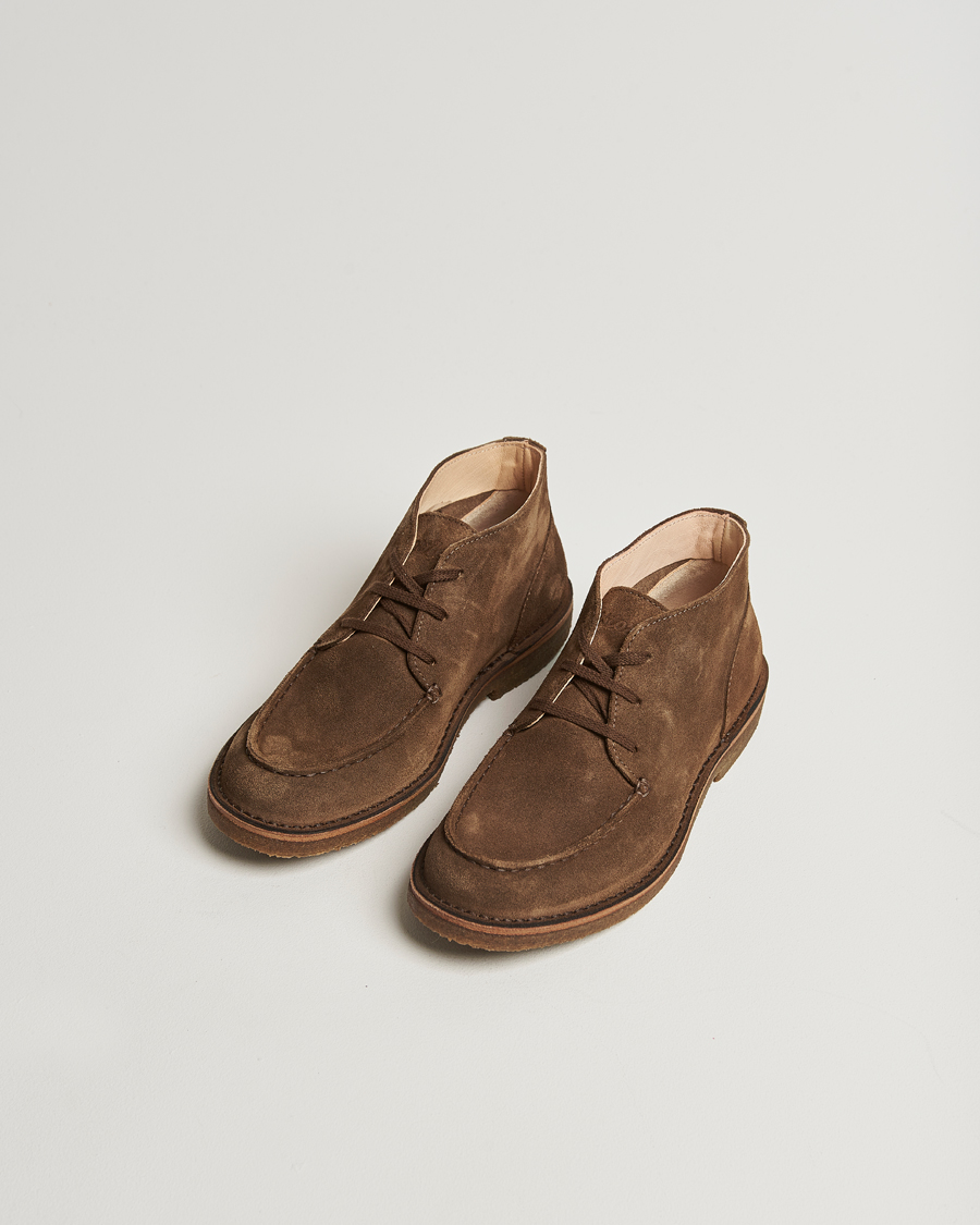 Hombres | Botas | Astorflex | Deukeflex Chukka Boot Dark Khaki Suede