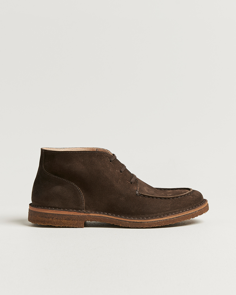 Hombres | Botas | Astorflex | Deukeflex Chukka Boot Dark Brown Suede