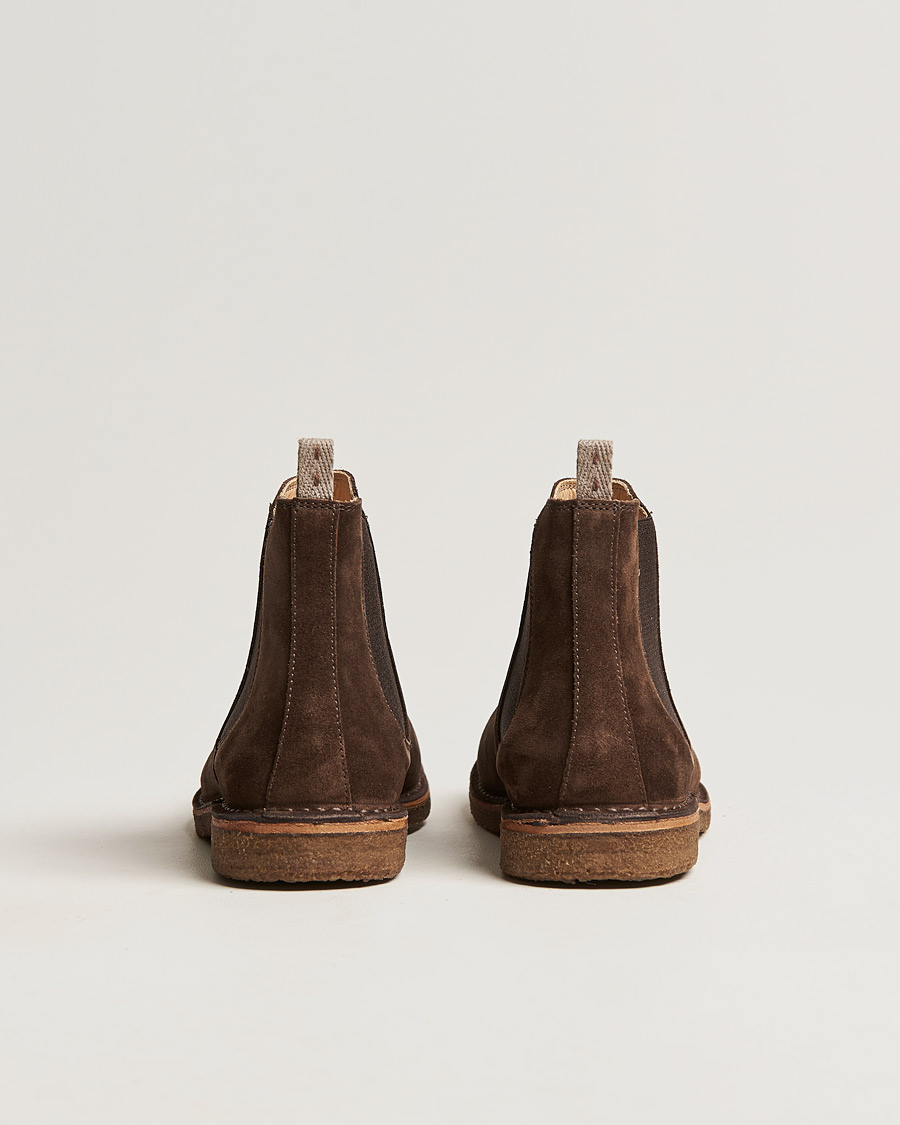 Hombres | Botas | Astorflex | Bitflex Chelsea Boot Dark Brown Suede