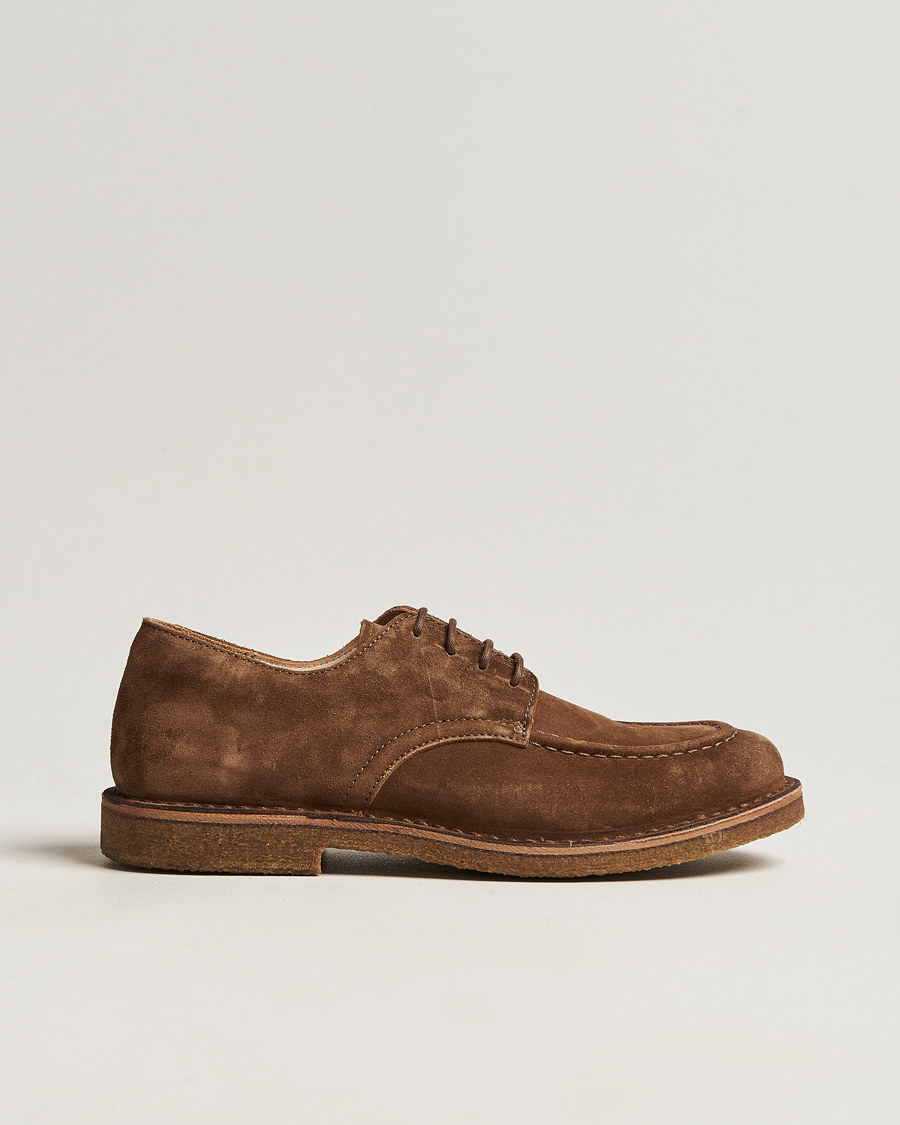 Hombres | Zapatos derby | Astorflex | Carlflex Derby Dark Khaki Suede
