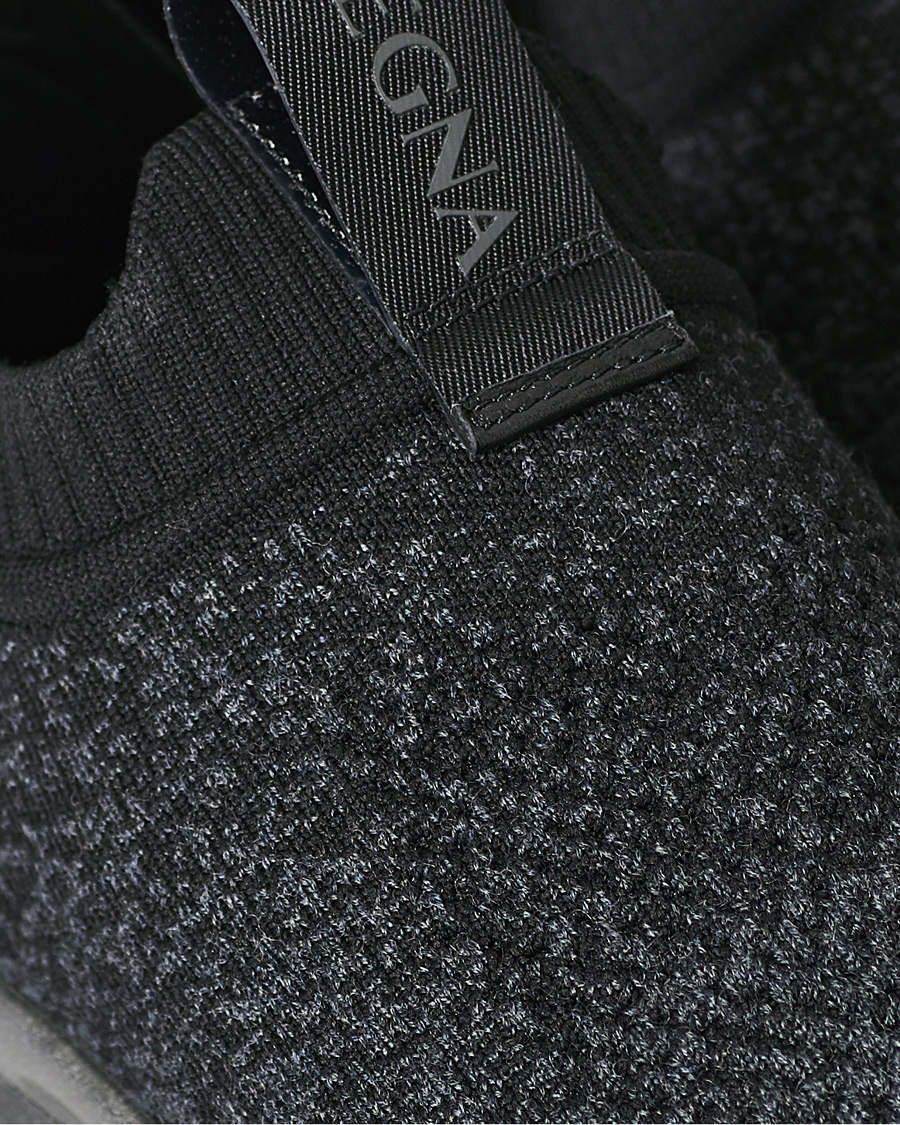 Hombres | Z Zegna Techmerino Sock Sneaker Dark Blue | Z Zegna | Techmerino Sock Sneaker Dark Blue