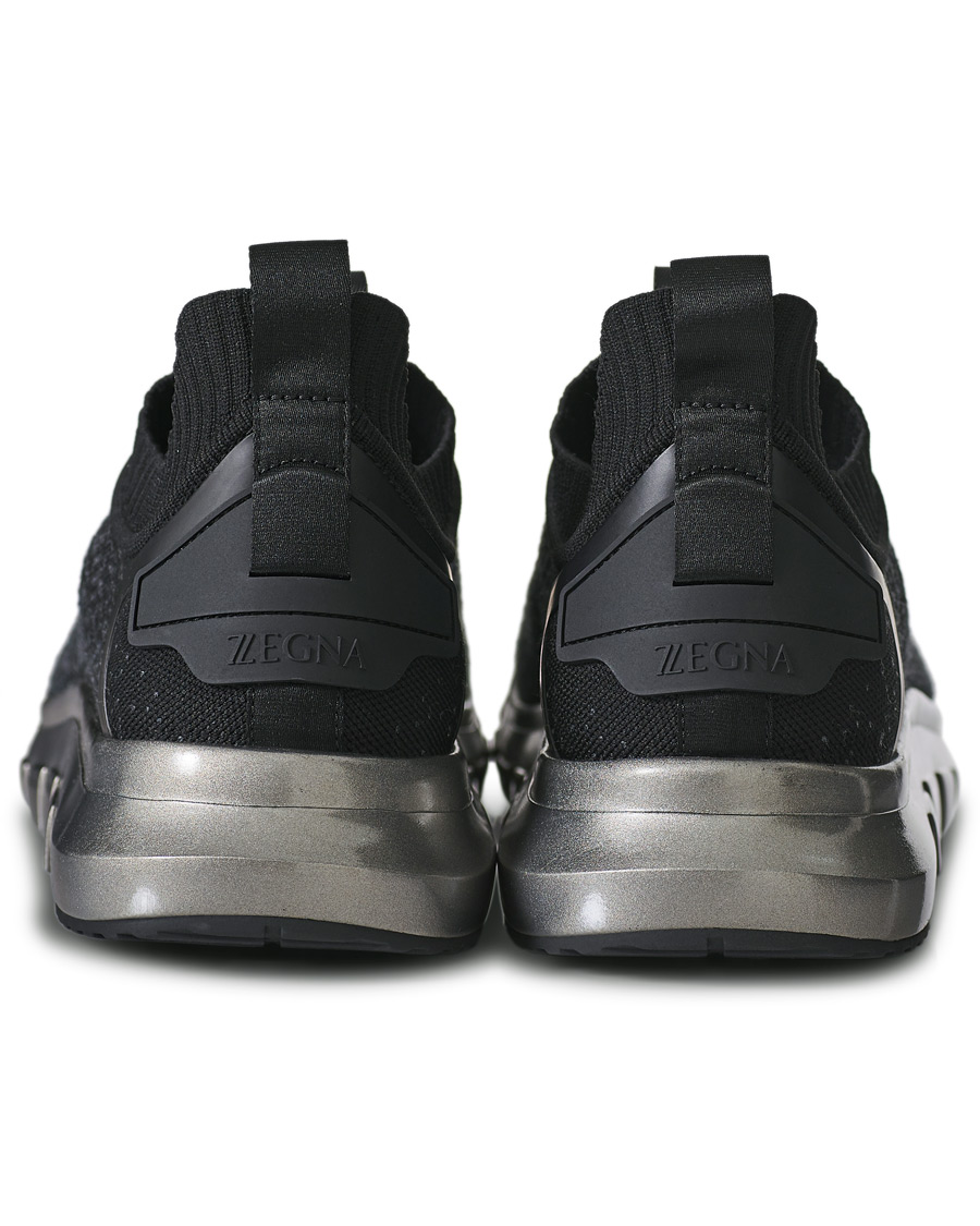 Hombres | Z Zegna Techmerino Sock Sneaker Dark Blue | Z Zegna | Techmerino Sock Sneaker Dark Blue