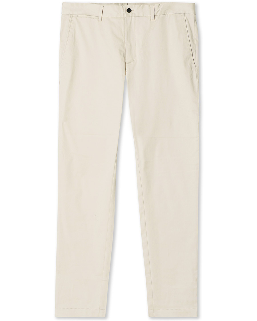 Hombres | Pantalones | J.Lindeberg | Chaze Super Satin Strech Chinos Sand Grey