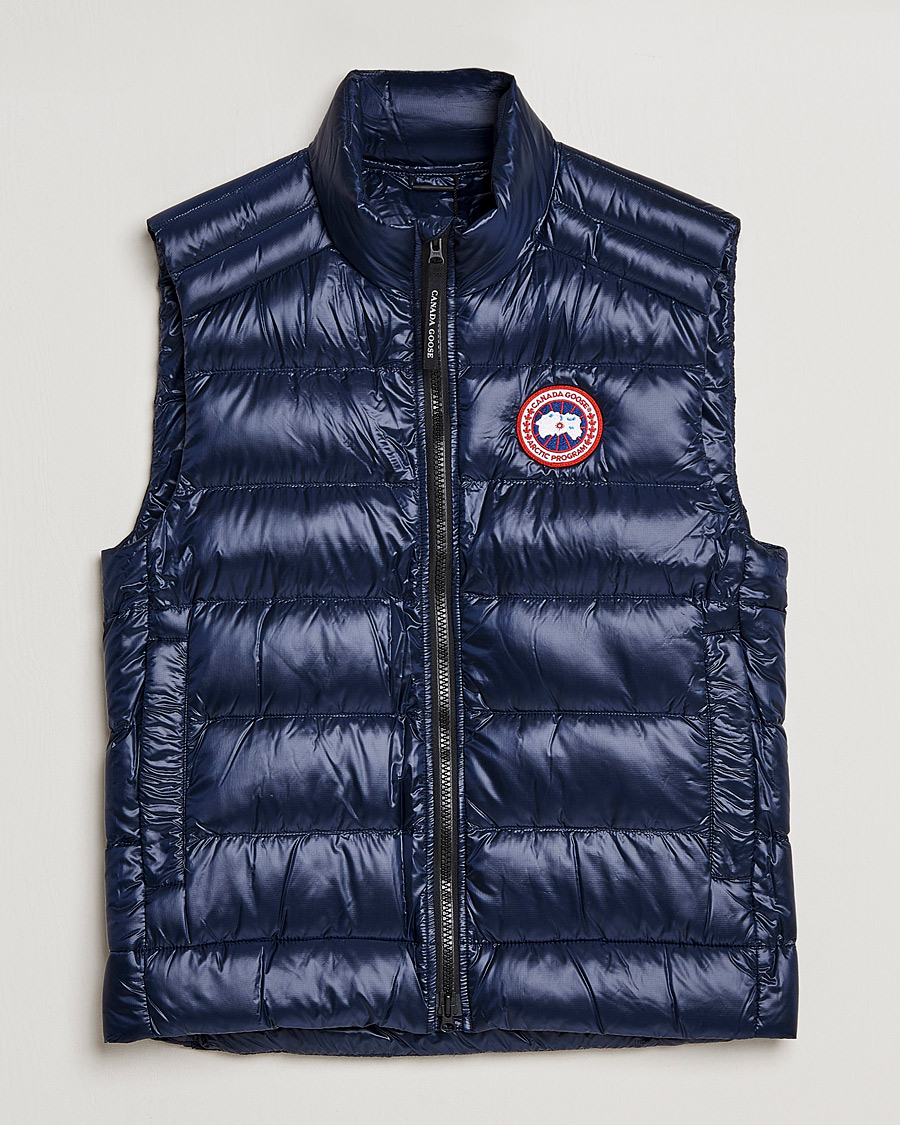 Hombres | Chalecos | Canada Goose | Crofton Vest Atlantic Navy