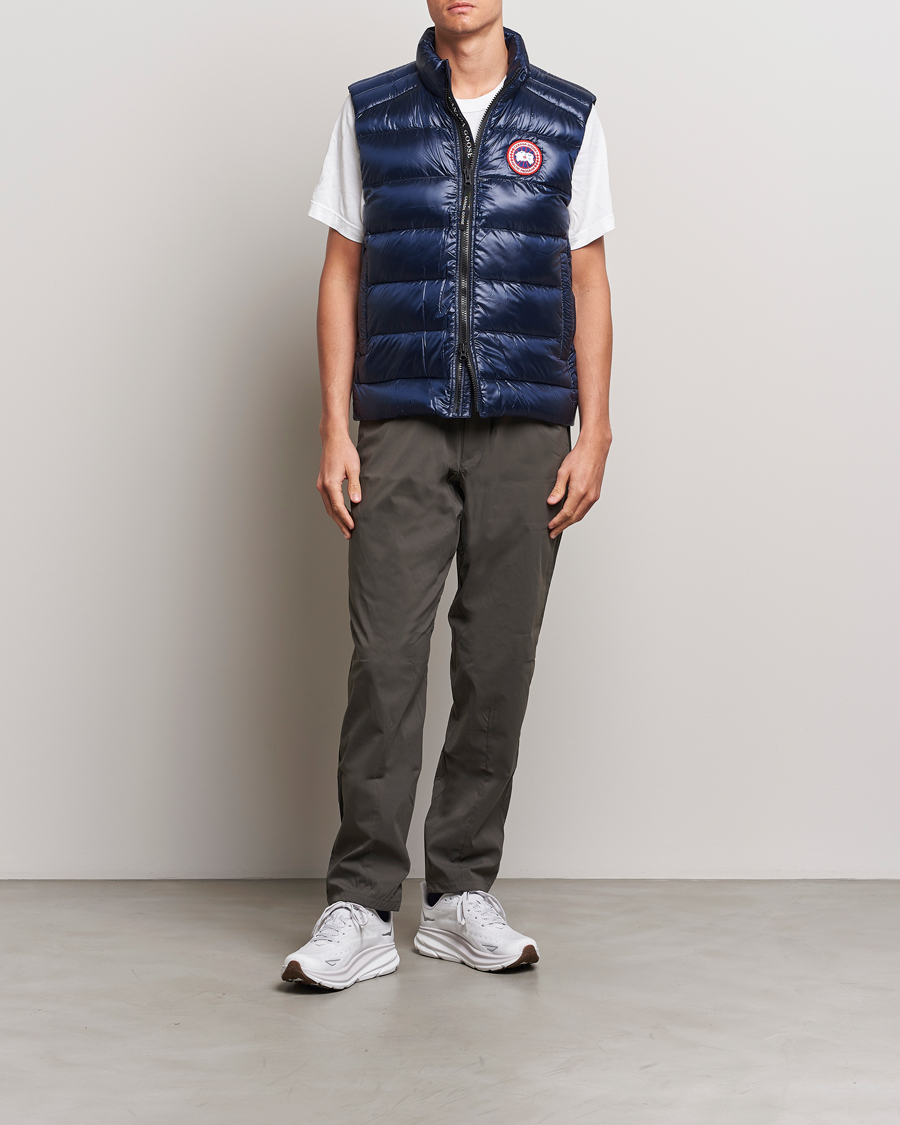 Hombres | Chalecos | Canada Goose | Crofton Vest Atlantic Navy