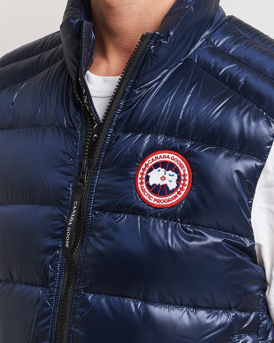 Hombres | Chalecos | Canada Goose | Crofton Vest Atlantic Navy