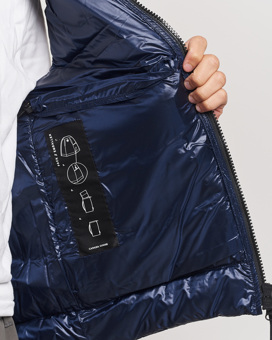 Hombres | Chalecos | Canada Goose | Crofton Vest Atlantic Navy