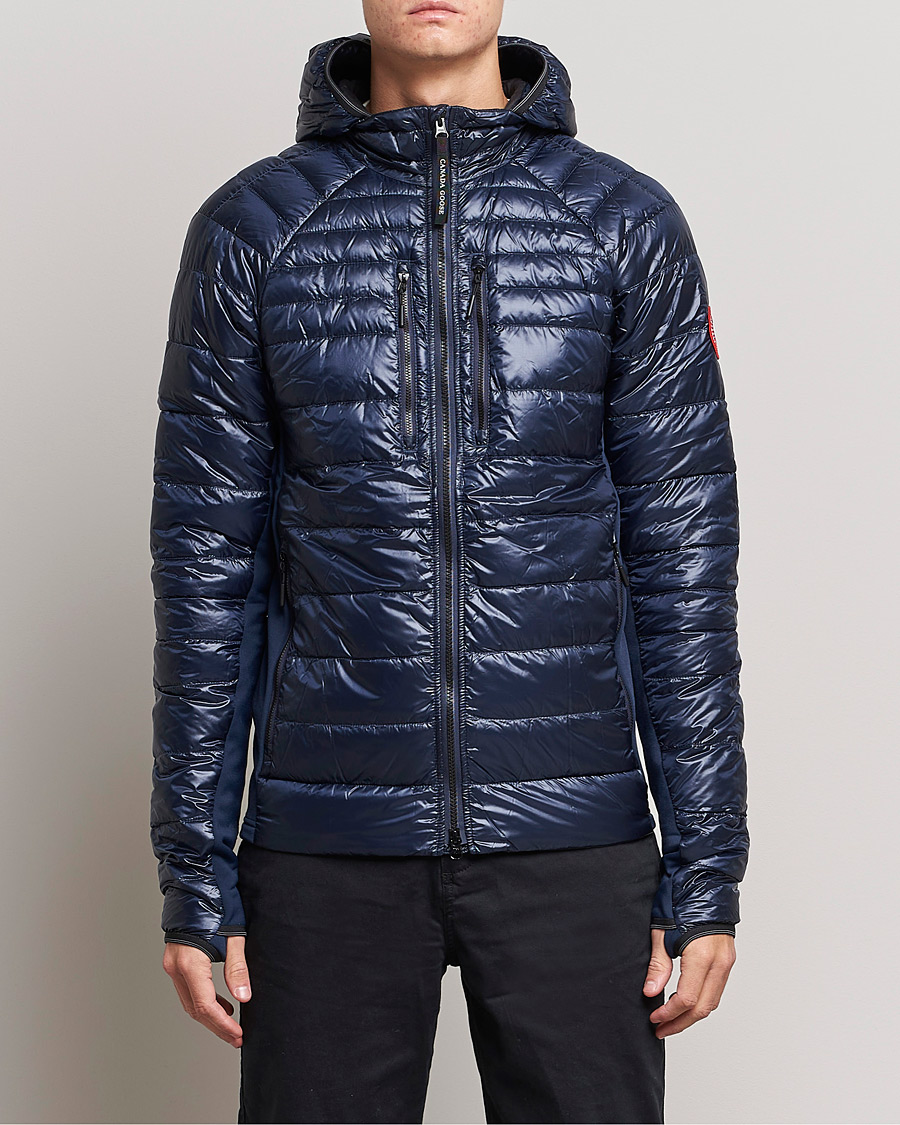 Hombres | Abrigos y chaquetas | Canada Goose | Hybridge Lite Hoody Q Atlantic Navy