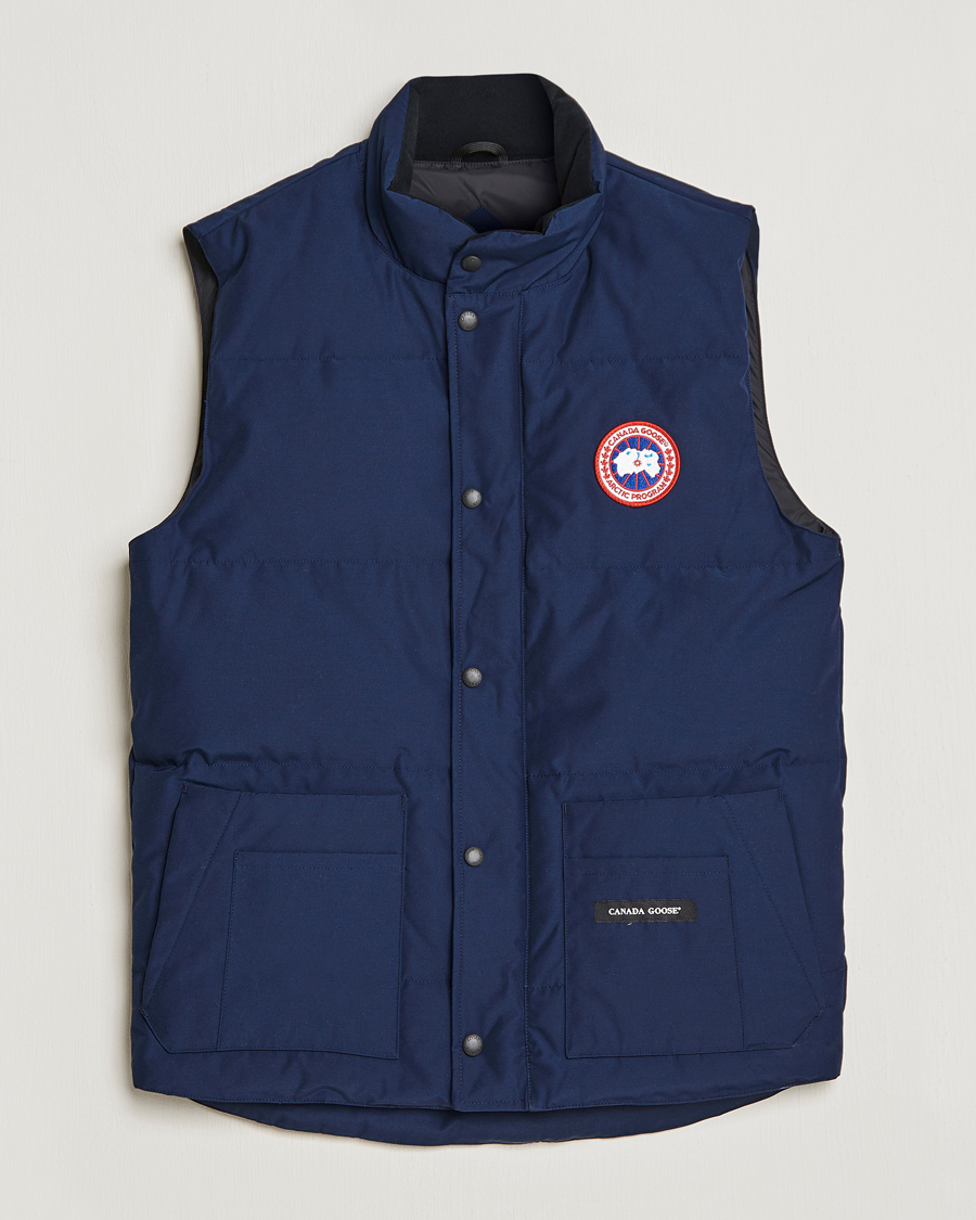Hombres | Chalecos | Canada Goose | Freestyle Vest Atlantic Navy