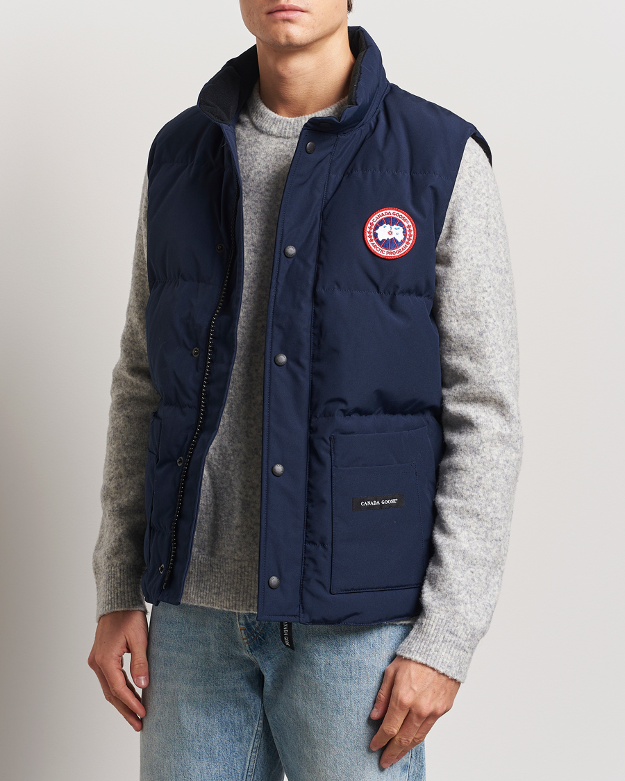 Hombres | Chalecos | Canada Goose | Freestyle Vest Atlantic Navy