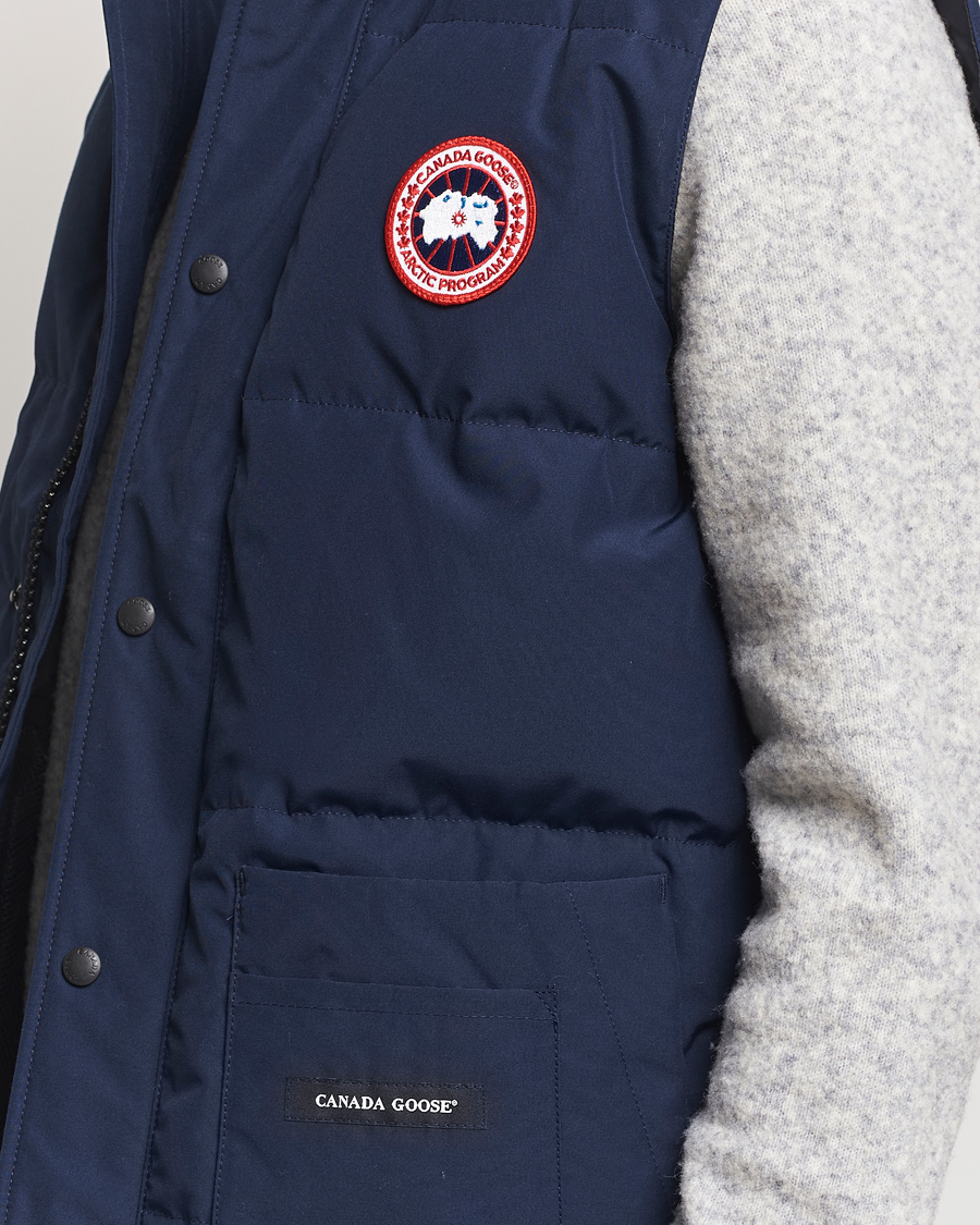 Hombres | Chalecos | Canada Goose | Freestyle Vest Atlantic Navy