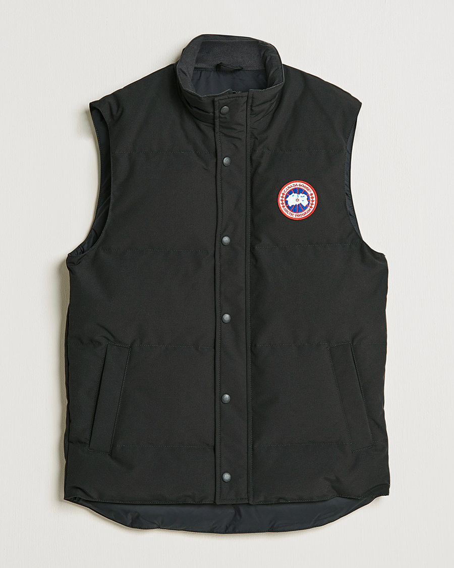 Hombres | Chalecos | Canada Goose | Garson Vest Black