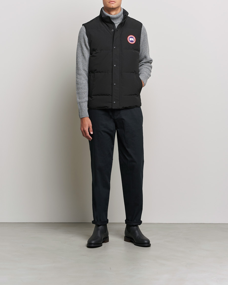 Hombres | Chalecos | Canada Goose | Garson Vest Black