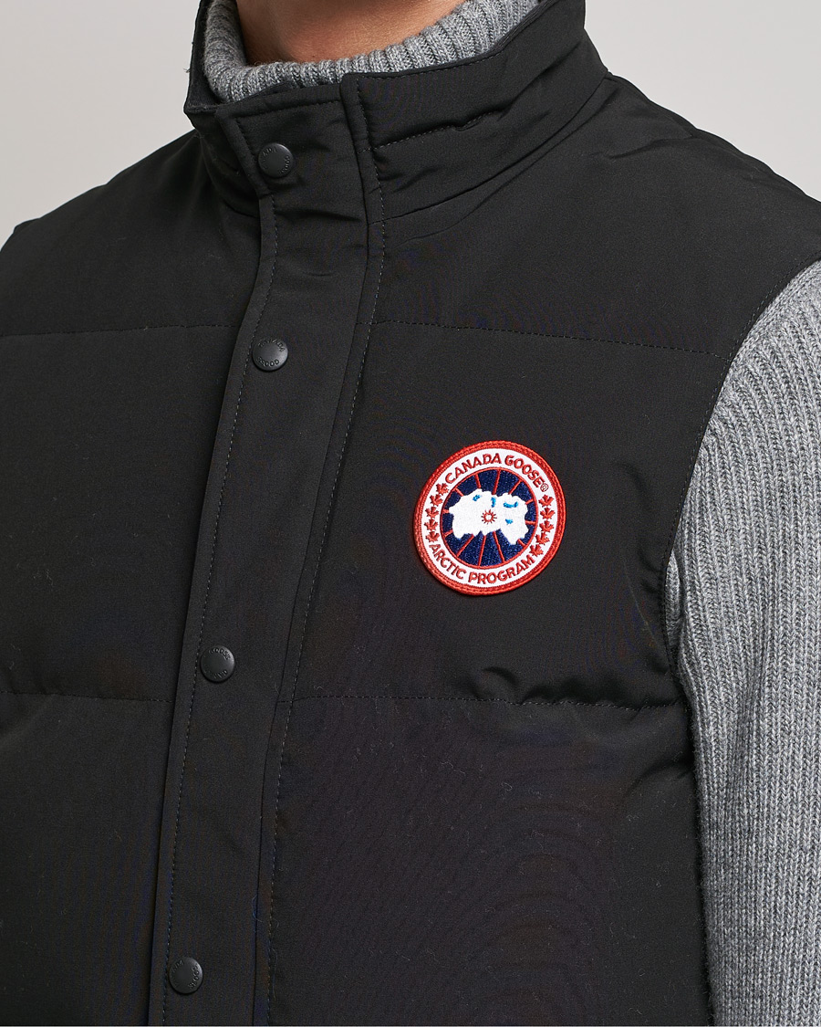 Hombres | Chalecos | Canada Goose | Garson Vest Black
