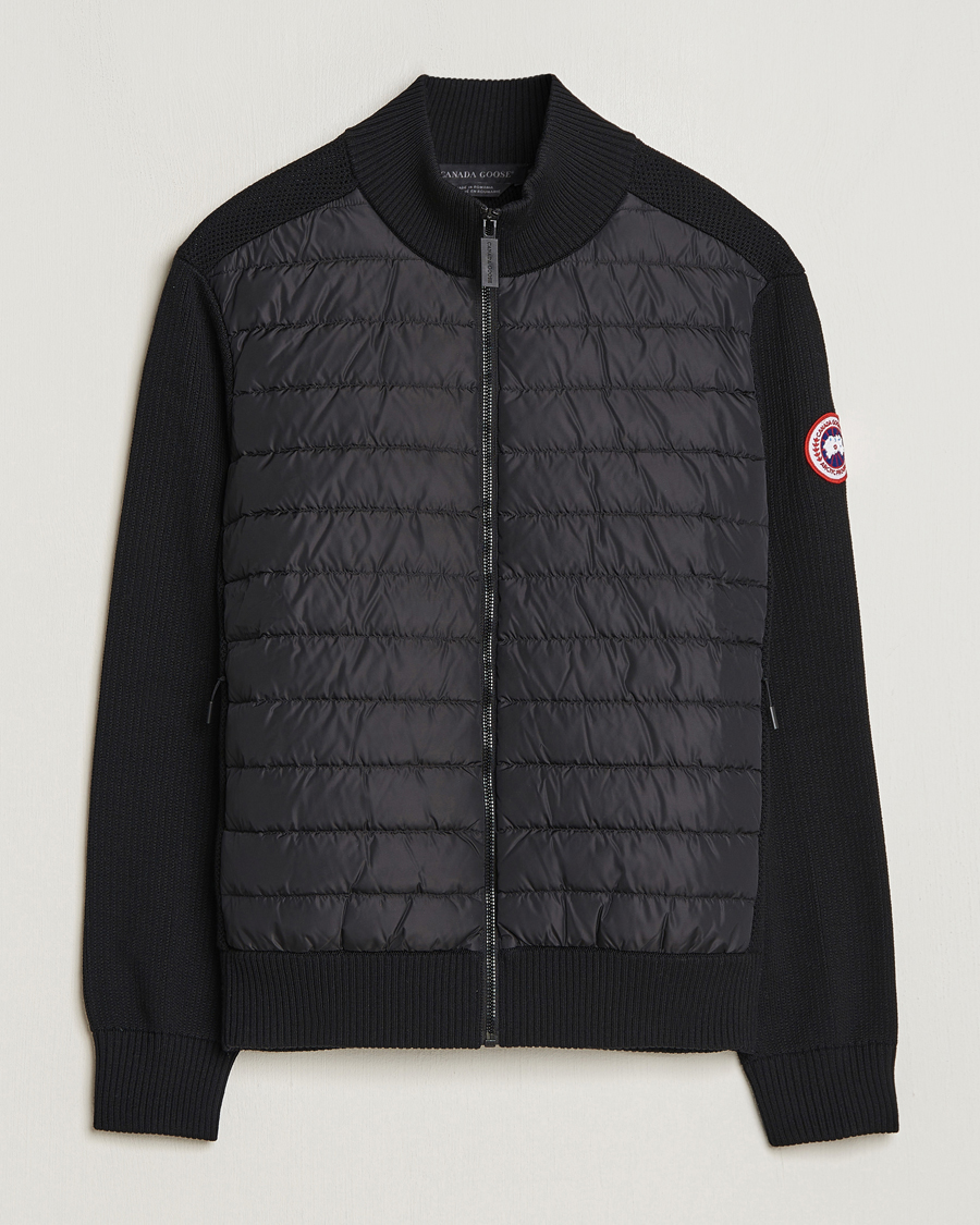 Canada Goose Hybridge Knit Jacket Black en CareOfCarl.es