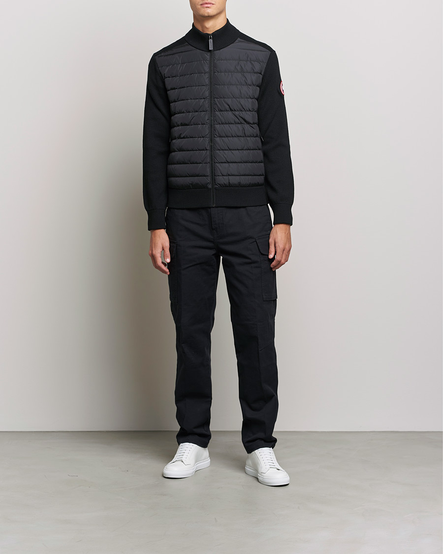Canada Goose Hybridge Knit Jacket Black en CareOfCarl.es