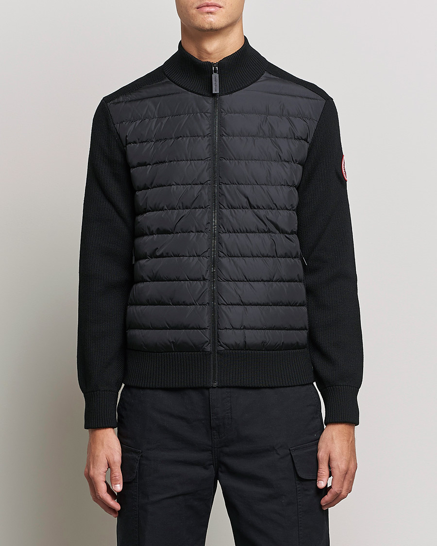 Hombres | Abrigos y chaquetas | Canada Goose | Hybridge Knit Jacket Black