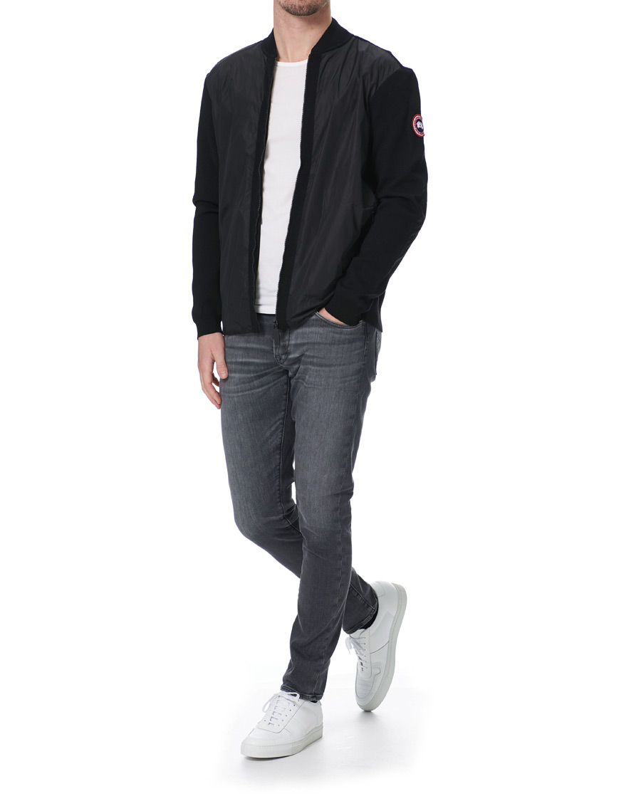 Hombres | Jerséis y prendas de punto | Canada Goose | Windbridge Full Zip Sweater Black