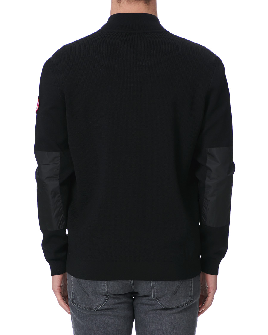 Hombres | Jerséis y prendas de punto | Canada Goose | Windbridge Full Zip Sweater Black