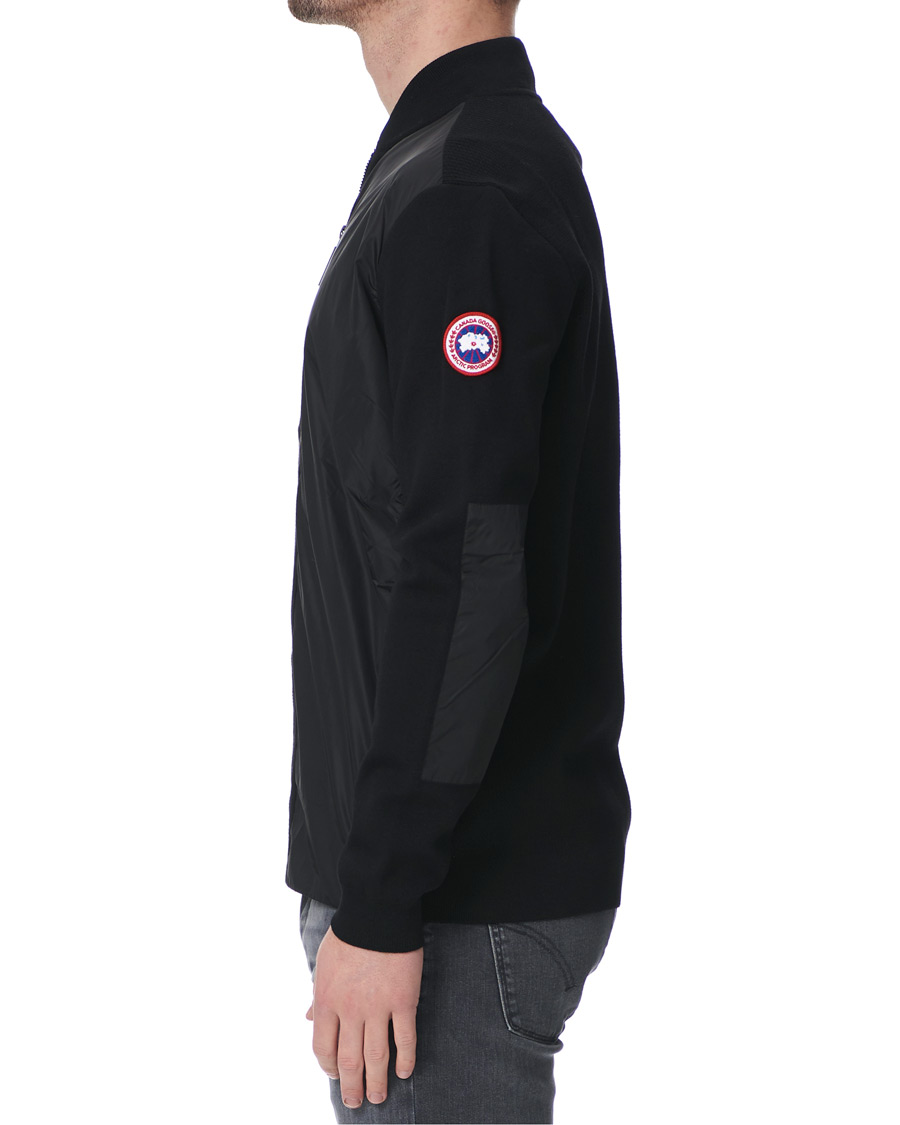 Hombres | Jerséis y prendas de punto | Canada Goose | Windbridge Full Zip Sweater Black
