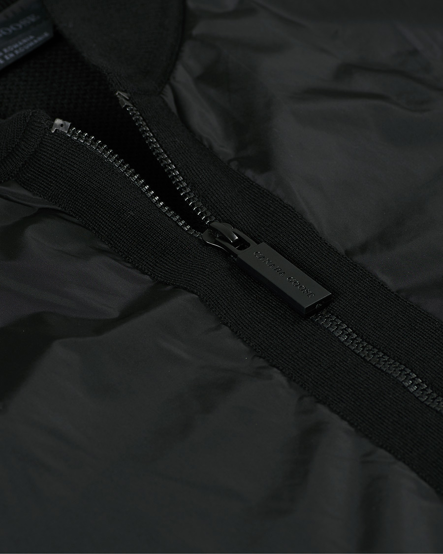 Hombres | Jerséis y prendas de punto | Canada Goose | Windbridge Full Zip Sweater Black