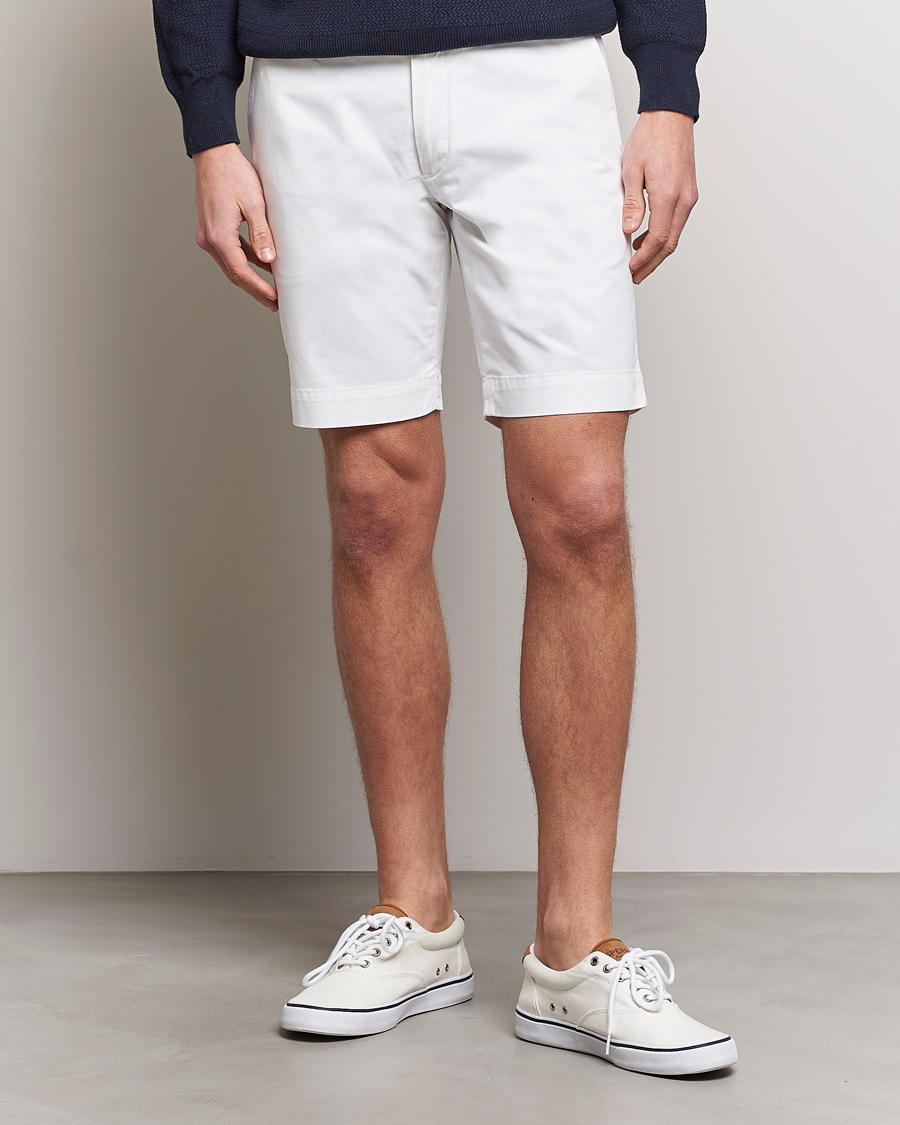 Hombres | Pantalones cortos chinos | Polo Ralph Lauren | Tailored Slim Fit Shorts White