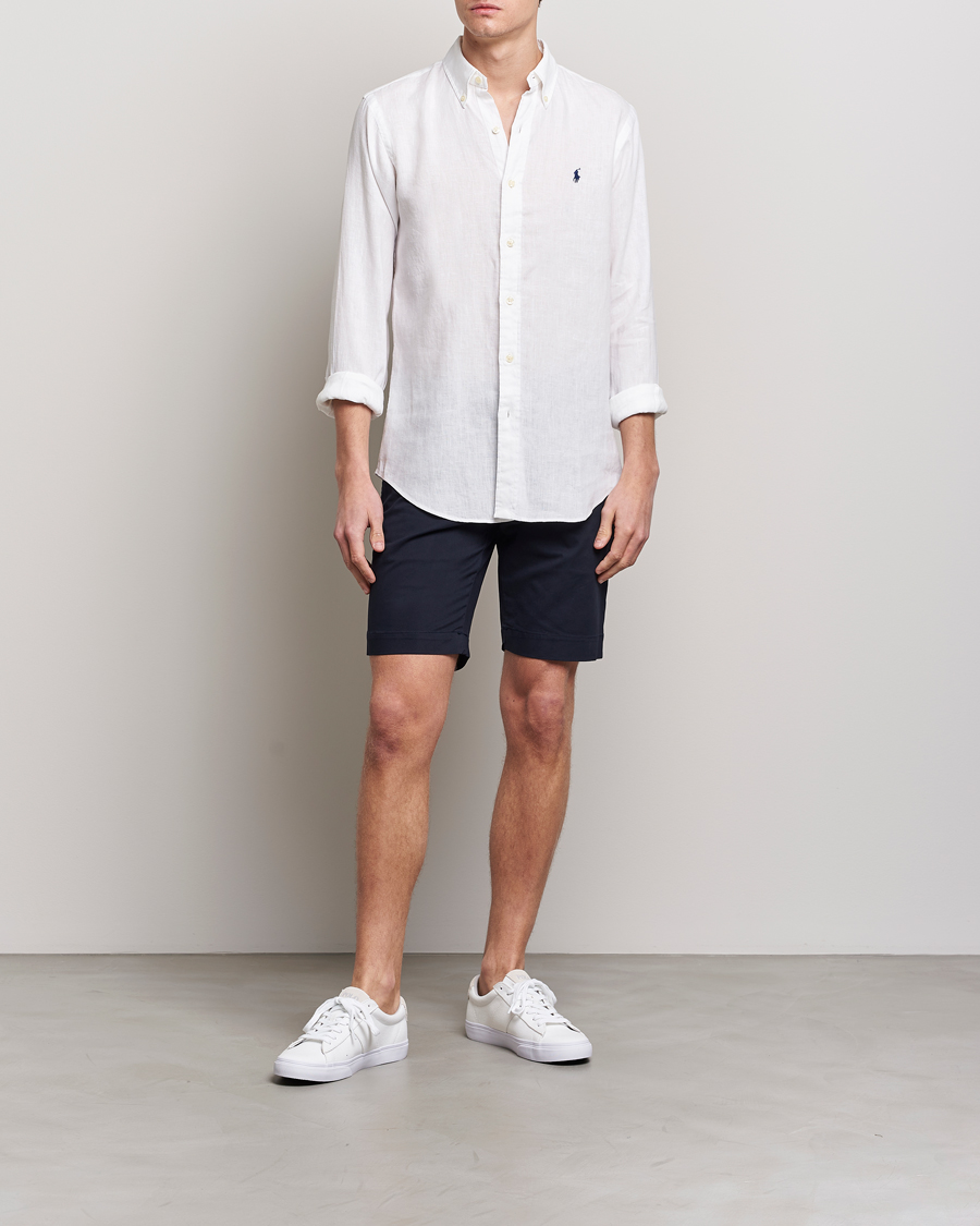 Hombres | Pantalones cortos | Polo Ralph Lauren | Tailored Slim Fit Shorts Aviator Navy
