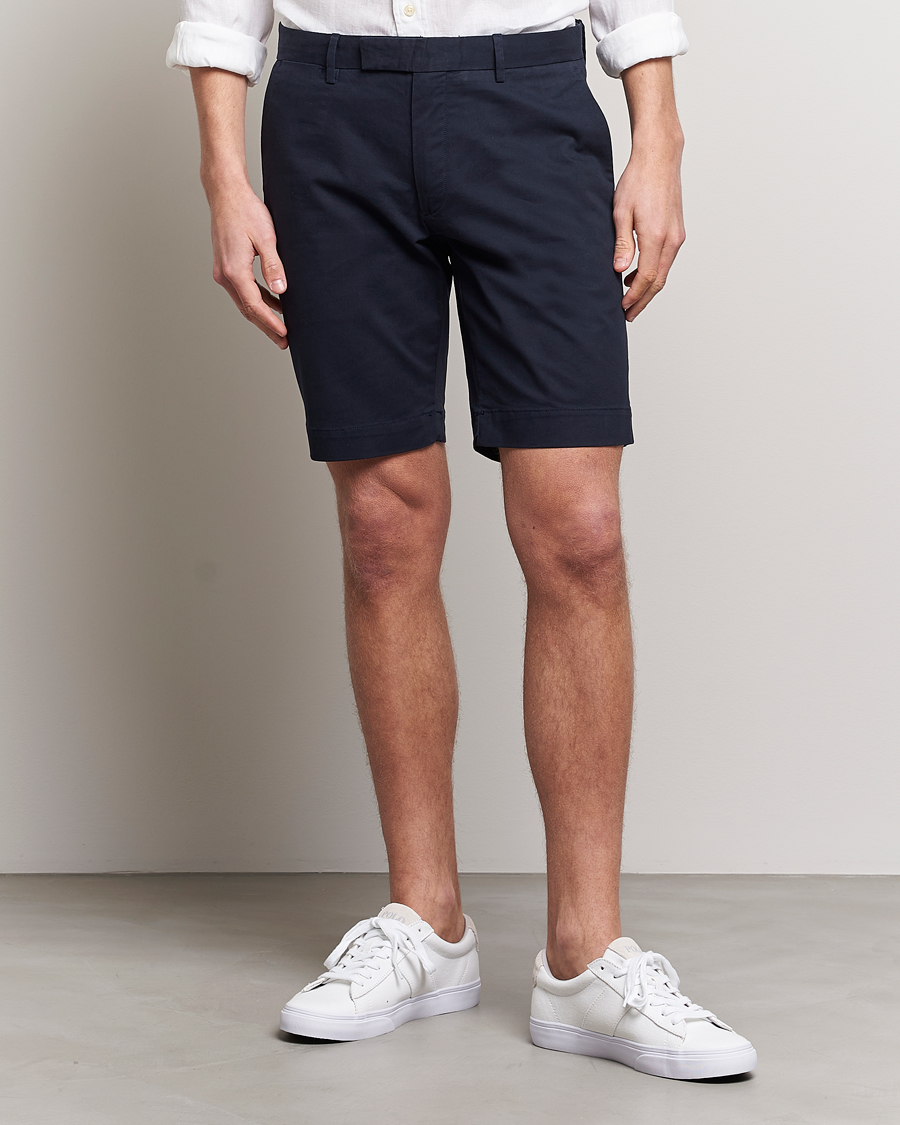 Hombres | Pantalones cortos chinos | Polo Ralph Lauren | Tailored Slim Fit Shorts Aviator Navy