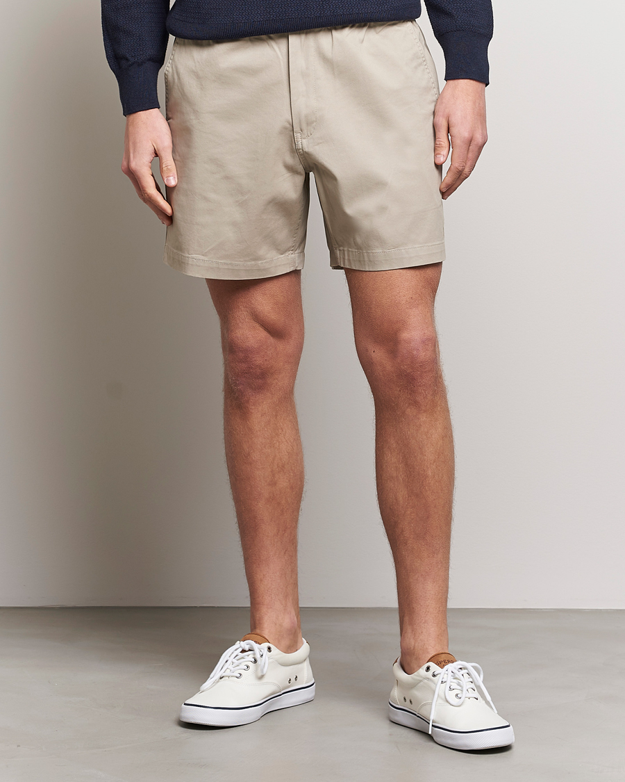 Hombres | Pantalones cortos con cordones | Polo Ralph Lauren | Prepster Shorts Khaki Tan