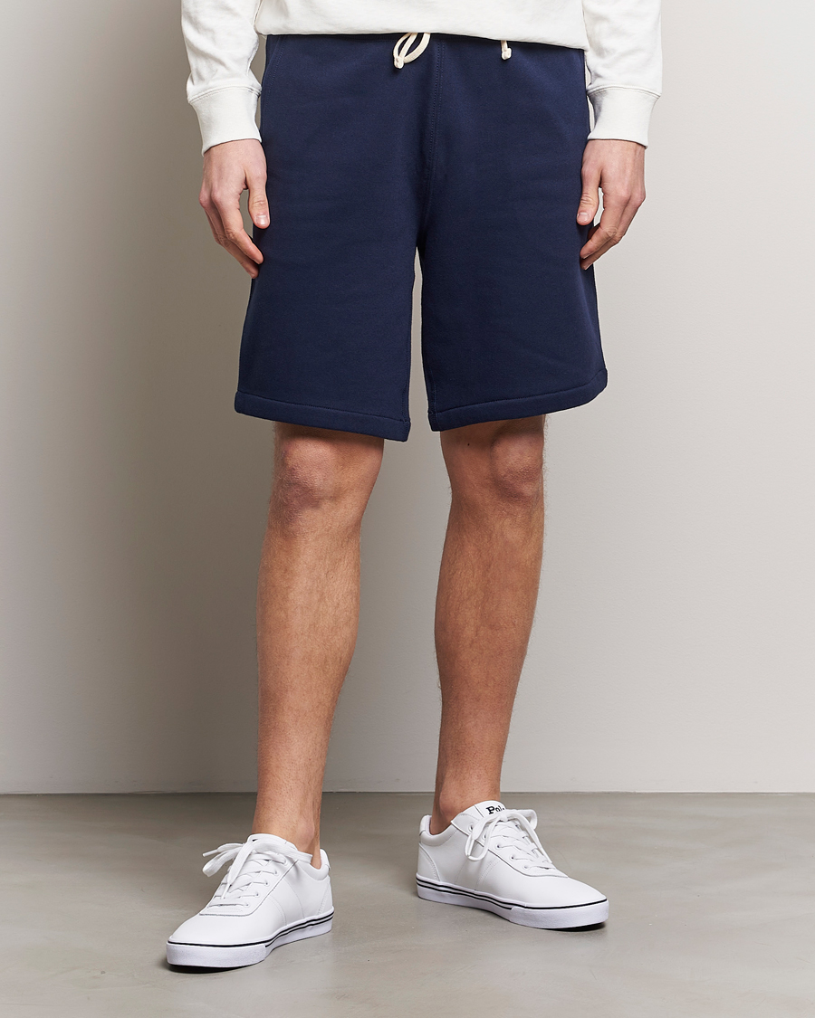 Hombres | Pantalones cortos de chándal | Polo Ralph Lauren | RL Fleece Athletic Shorts Cruise Navy