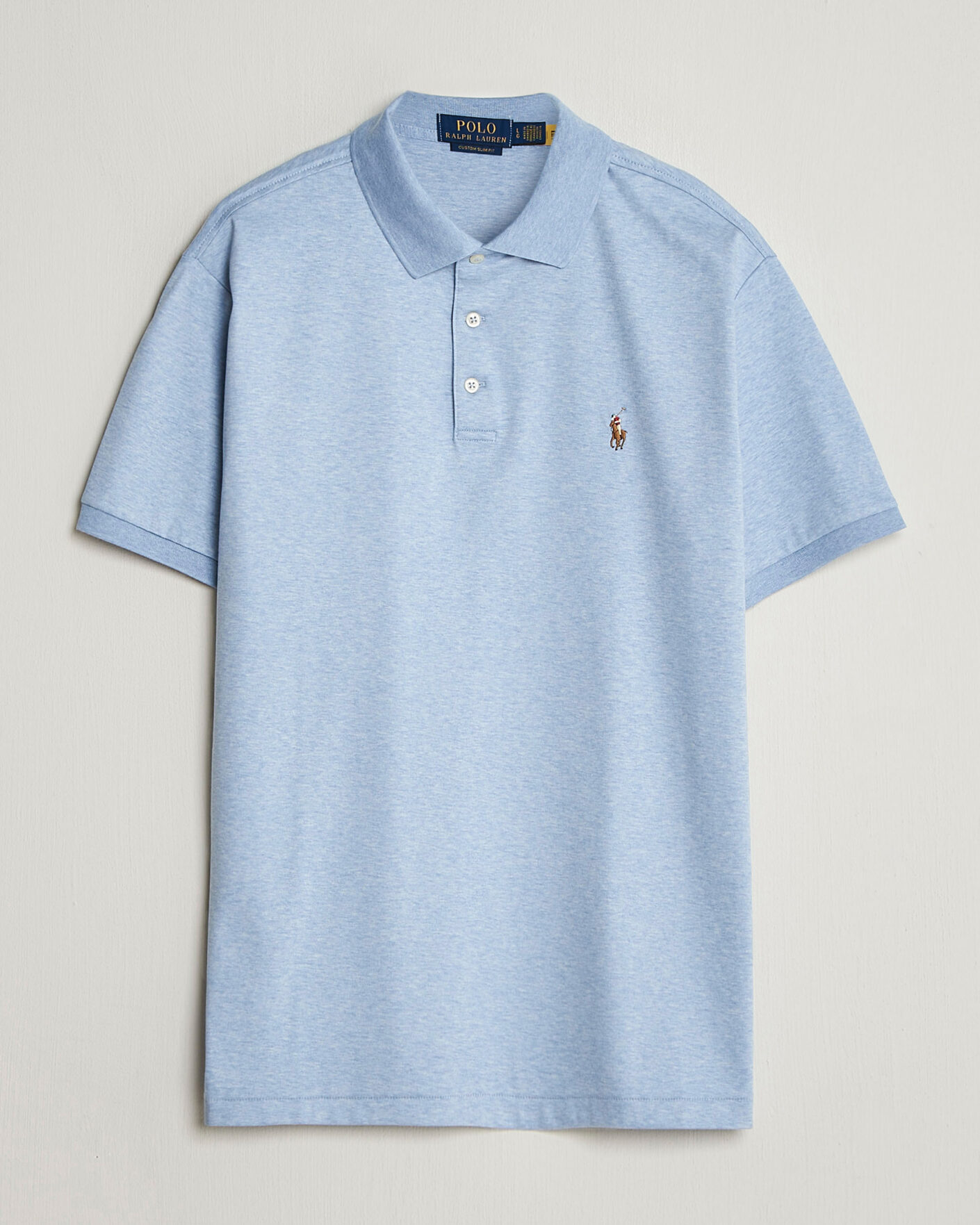 Hombres | Polos | Polo Ralph Lauren | Luxury Pima Cotton Polo Jamaica Heather