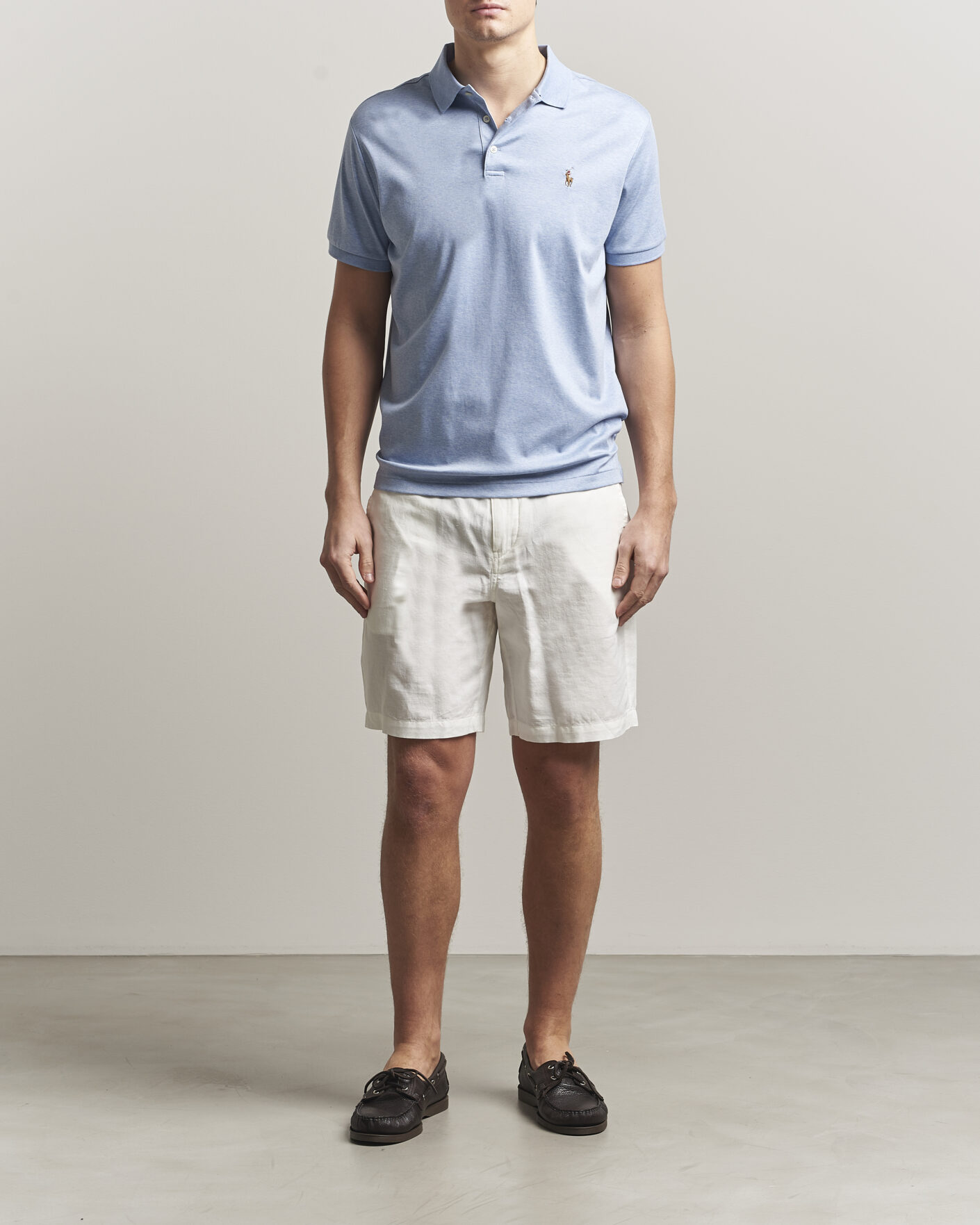 Hombres | Polos | Polo Ralph Lauren | Luxury Pima Cotton Polo Jamaica Heather