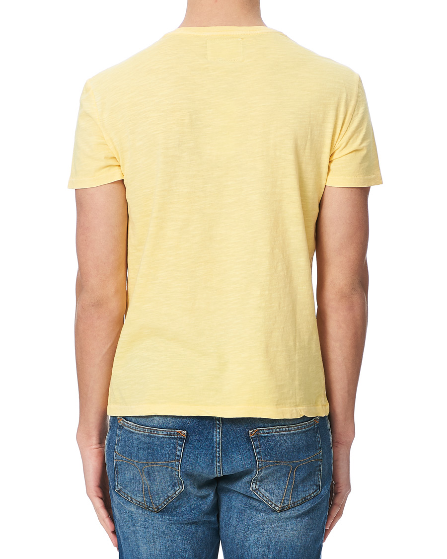 Hombres | Camisetas | Polo Ralph Lauren | Washed Crew Neck Pocket Tee Empire Yellow
