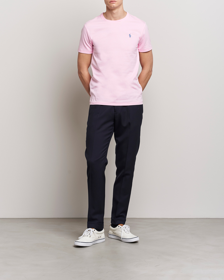 Hombres | Camisetas | Polo Ralph Lauren | Crew Neck T-Shirt Carmel Pink