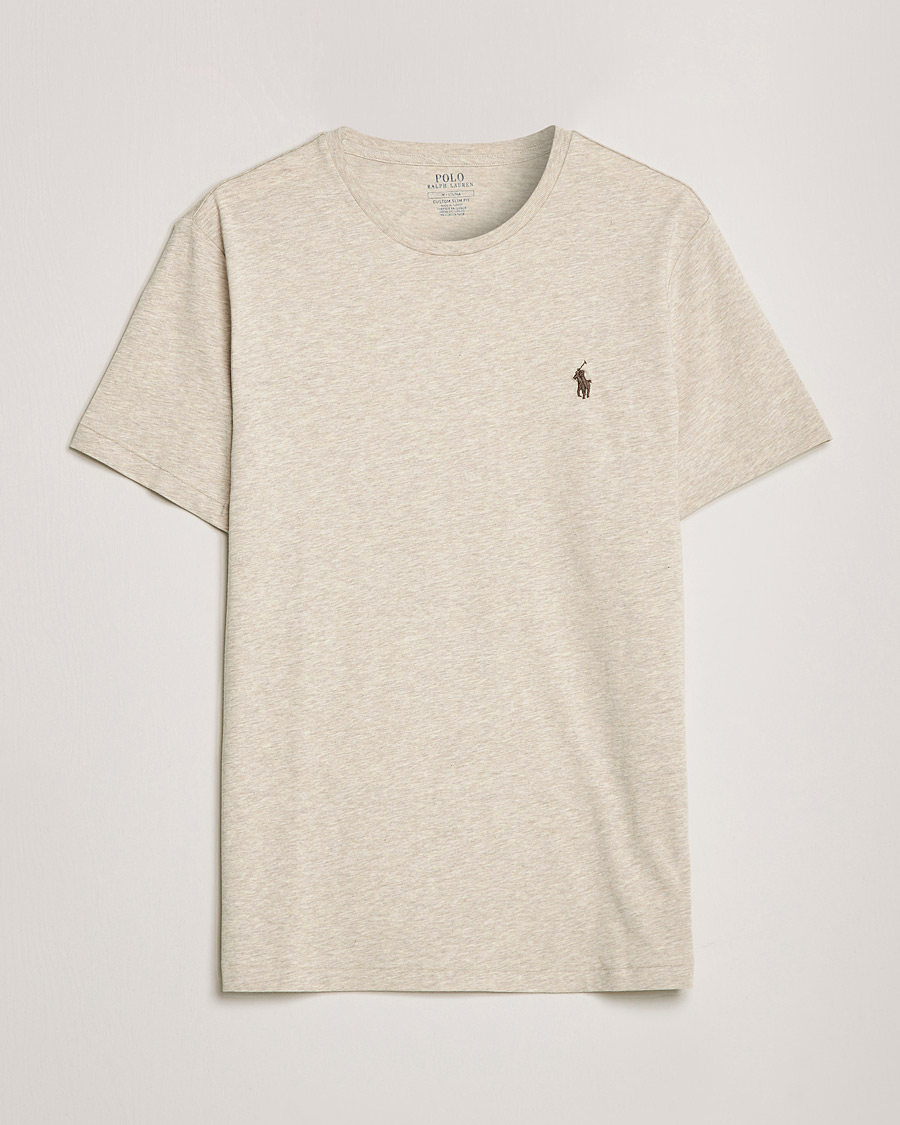 Hombres | Camisetas | Polo Ralph Lauren | Crew Neck T-Shirt Expedition Dune Heather