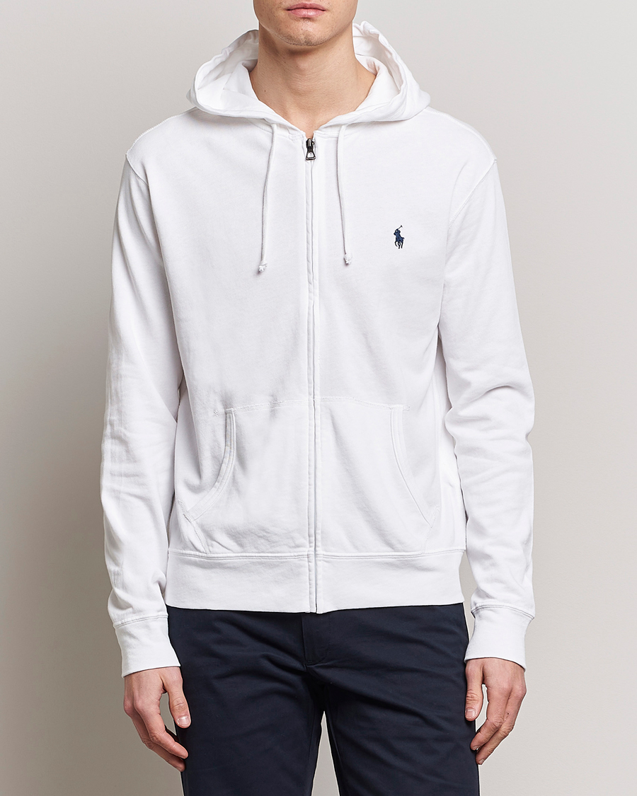Hombres | Sudaderas con capucha | Polo Ralph Lauren | Spa Terry Full Zip Hoodie White