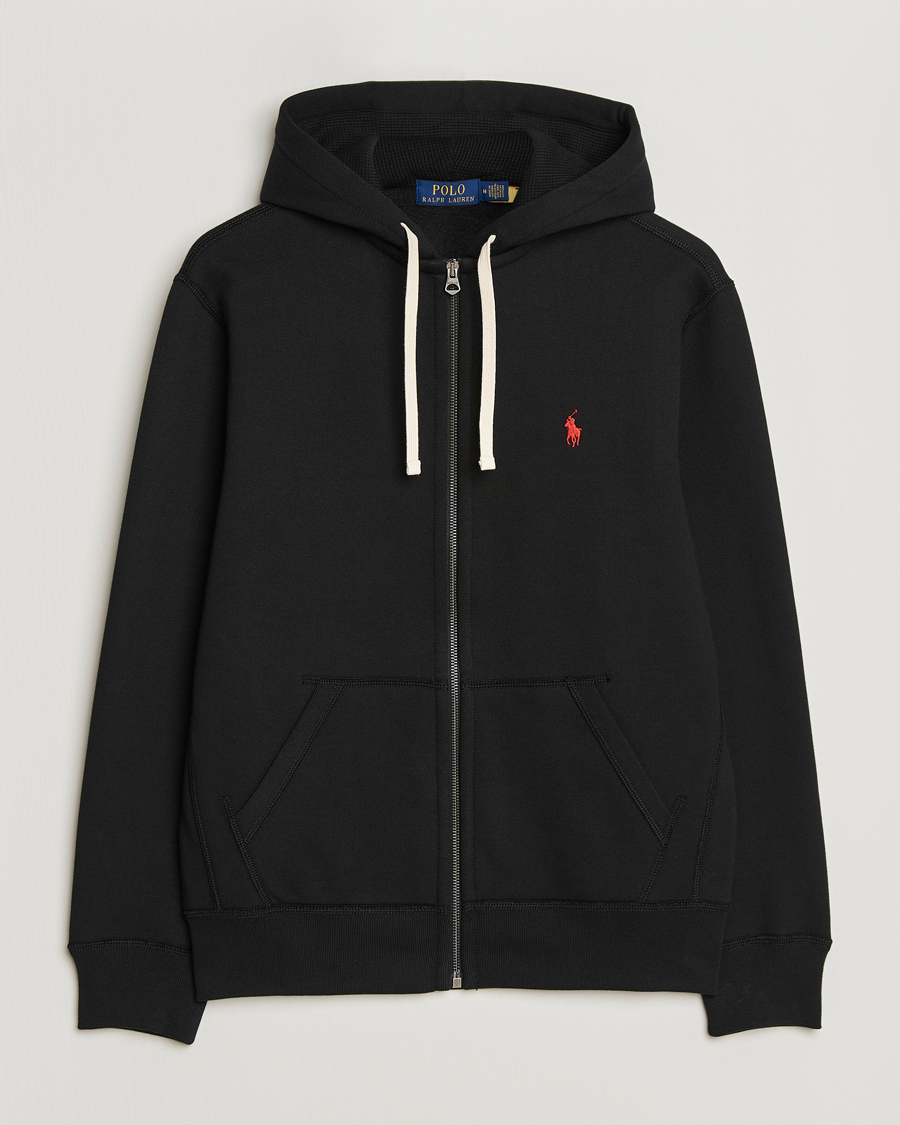 Hombres | Jerséis y prendas de punto | Polo Ralph Lauren | Athletic Fleece Full-Zip Hoodie Polo Black